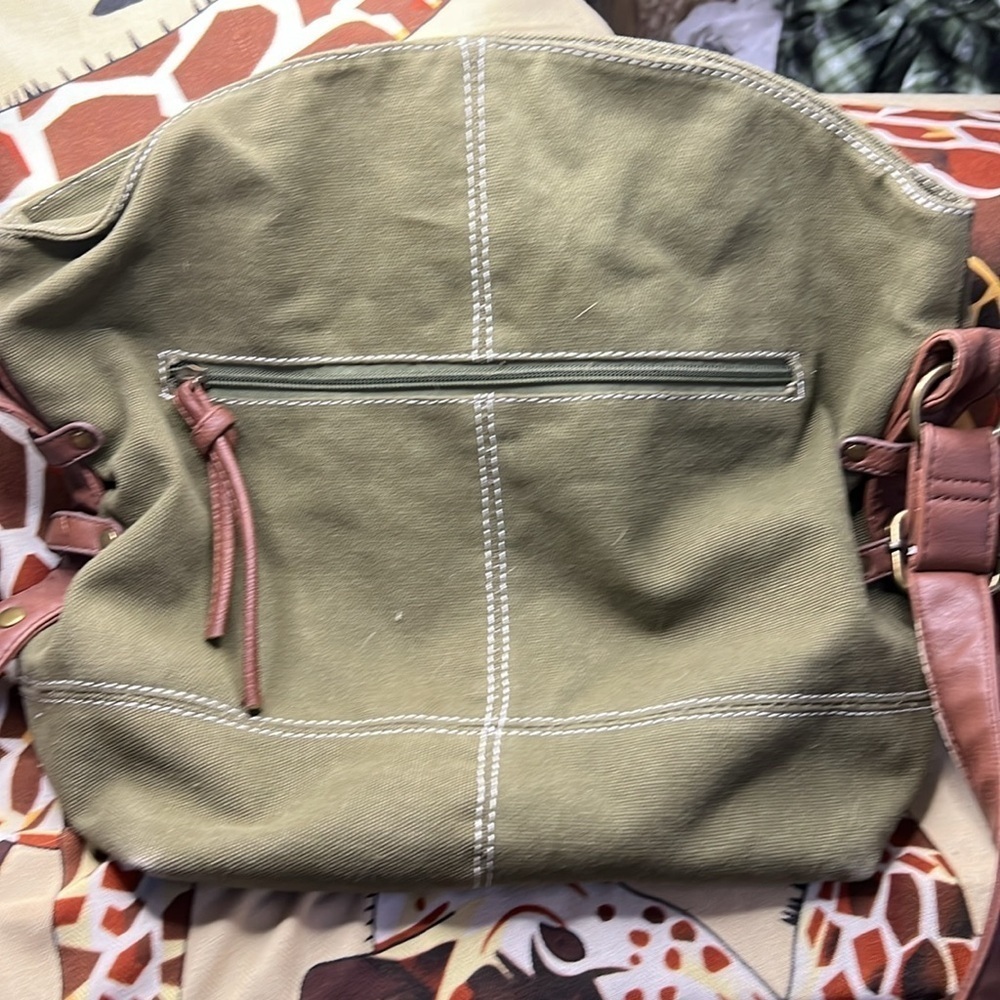 Haynes Eagle Crossbody Bag, 16” Across, 13”T, 6.5” Wide, heavy Cotton Canvas, T5